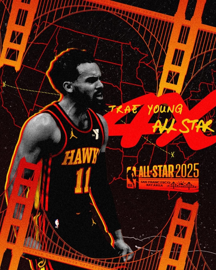  遞補入選全明星陣容！特雷-楊：生活中有些事比自己重要 4次啦