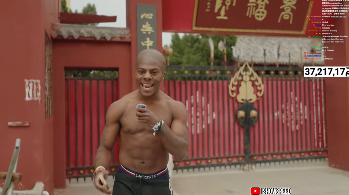  光頭造型！Speed中國行來到鄭州少林寺，上香拜佛學(xué)功夫