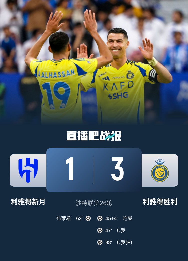  新月后衛(wèi)坦承德比表現(xiàn)：勝利發(fā)揮更勝一籌，我們必須彌補+糾錯